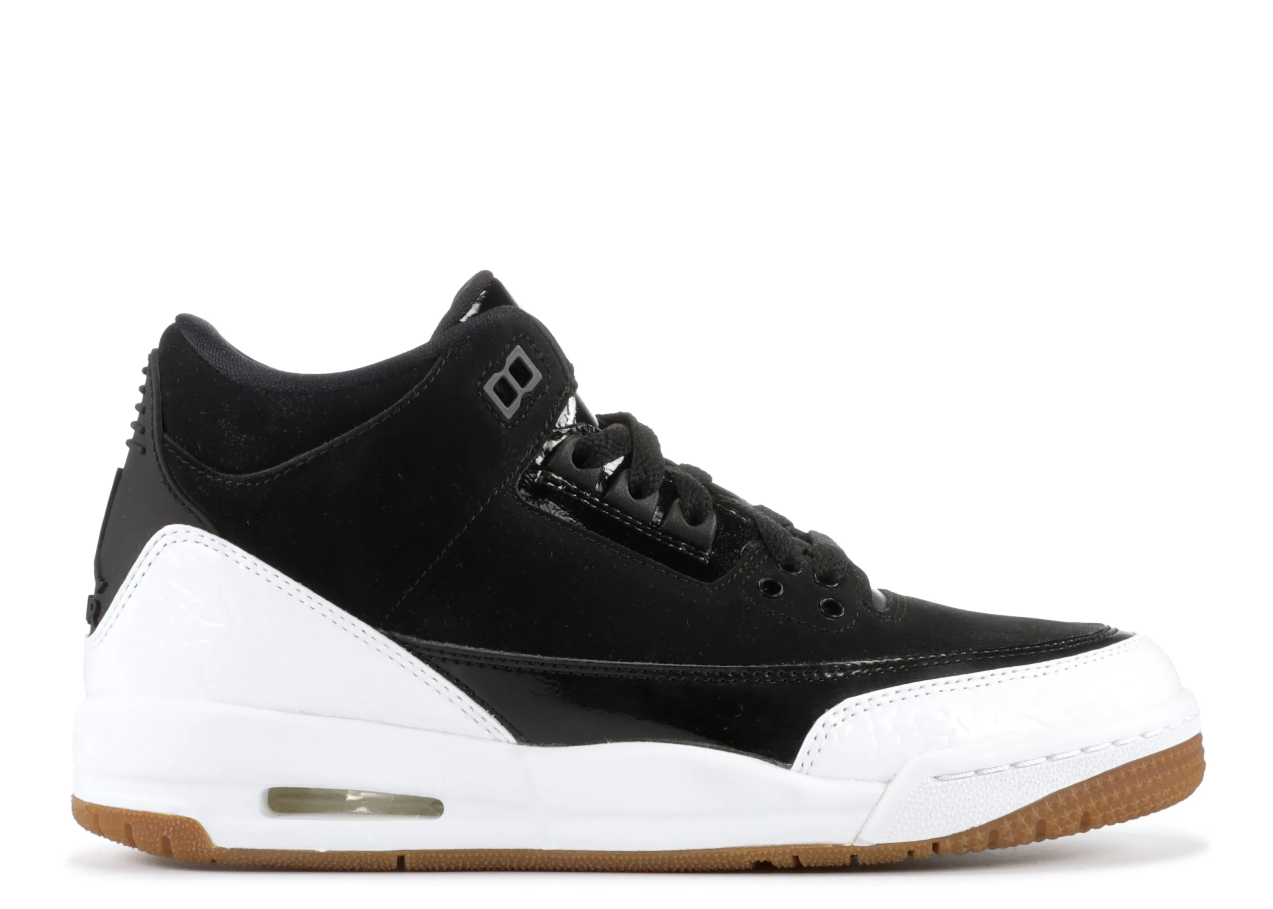 Jordan 3 Retro GS 'Black White'
