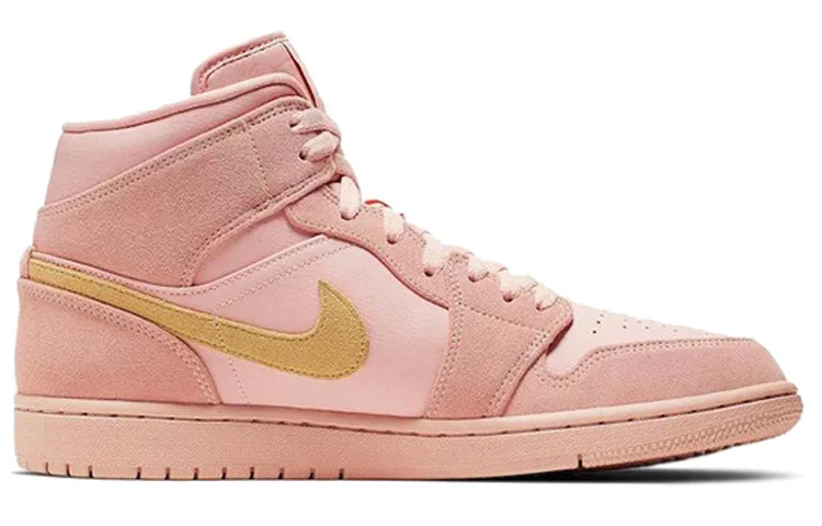 Air Jordan 1 Mid ‘Coral Gold’ 852542-600