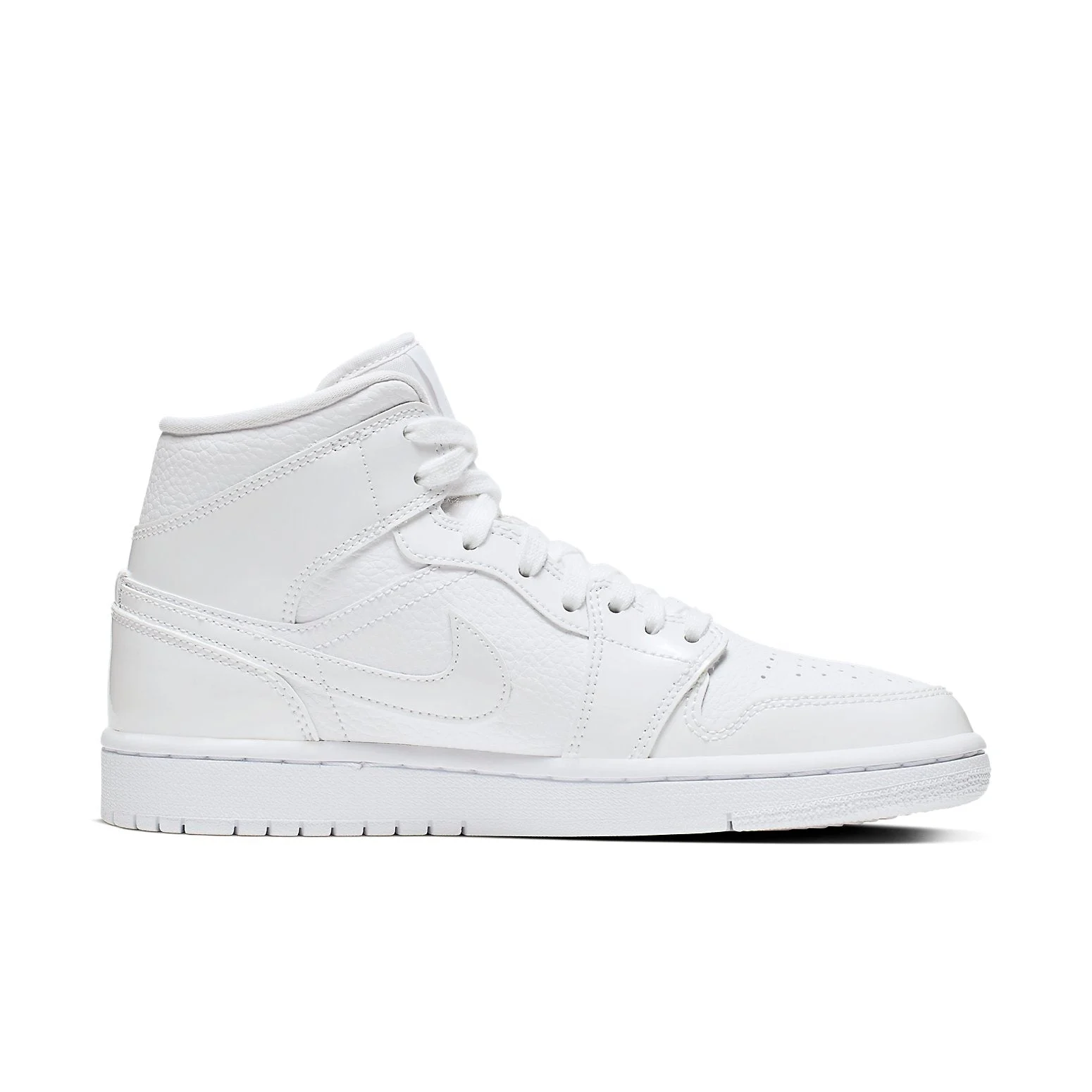 (WMNS) Air Jordan 1 Mid ‘Triple White’ BQ6472-100