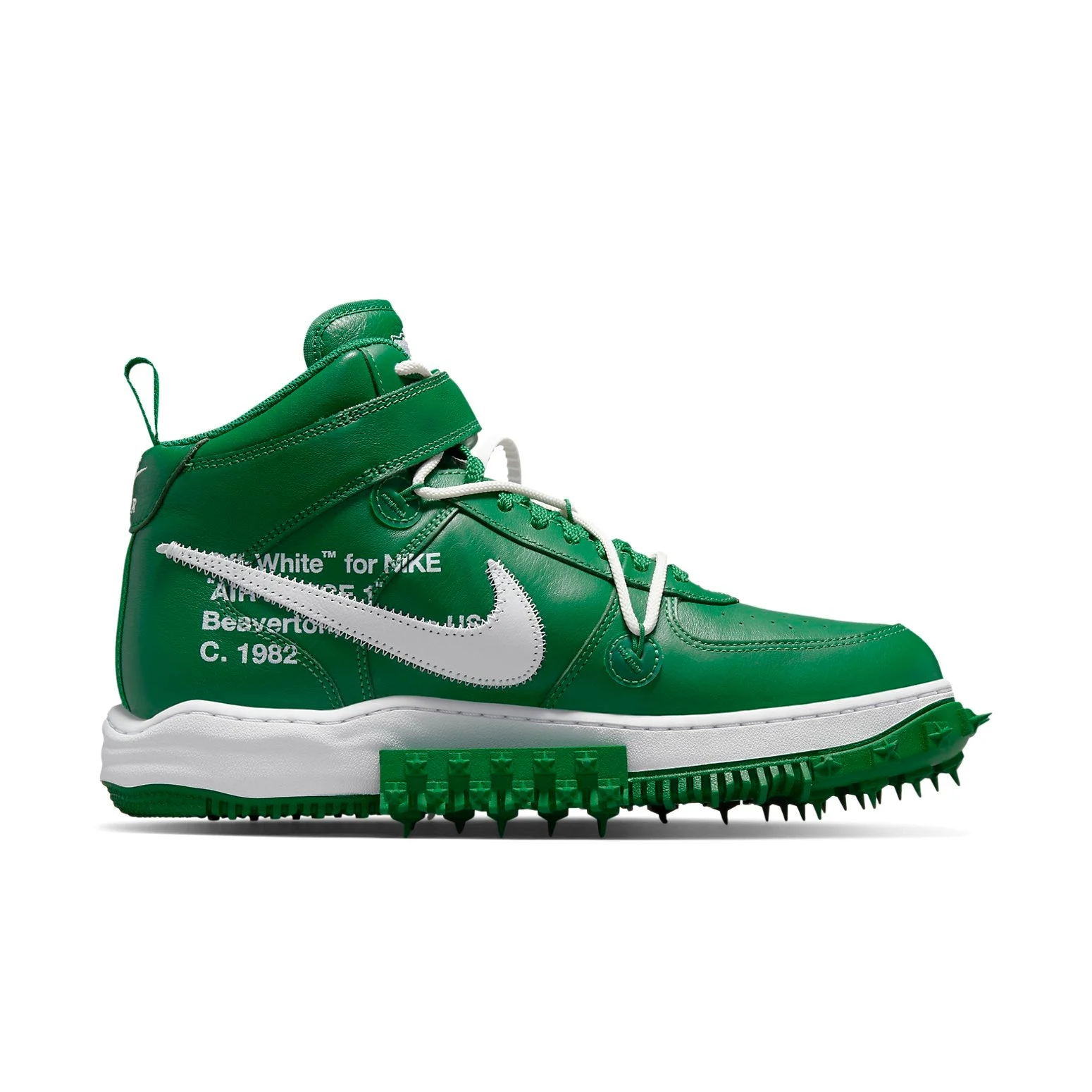 Nike x Off-White Air Force 1 Mid SP Leather ‘Pine Green’ DR0500-300