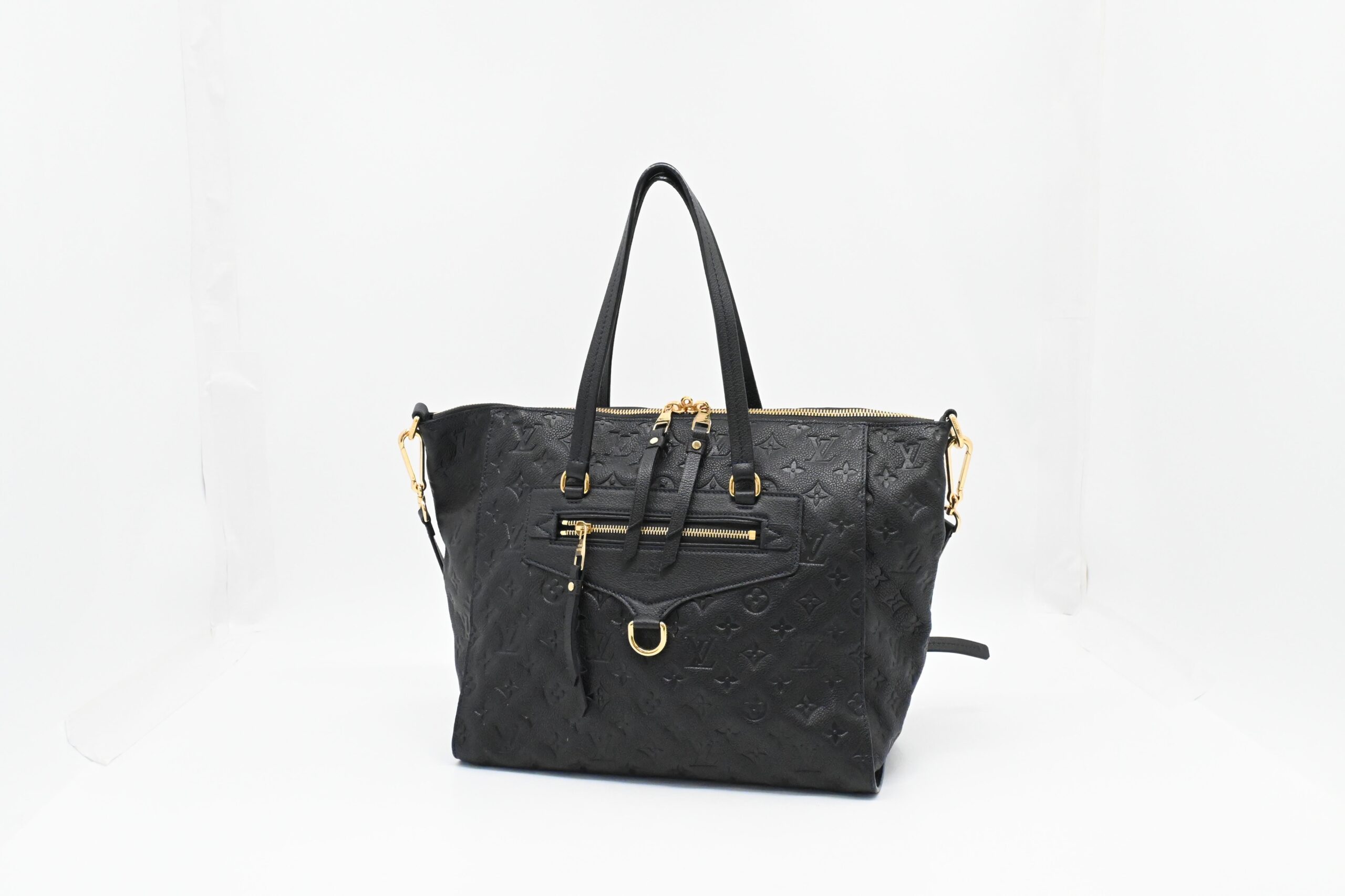 Louis Vuitton Lumineuse in Blue Infini Empreinte Leather