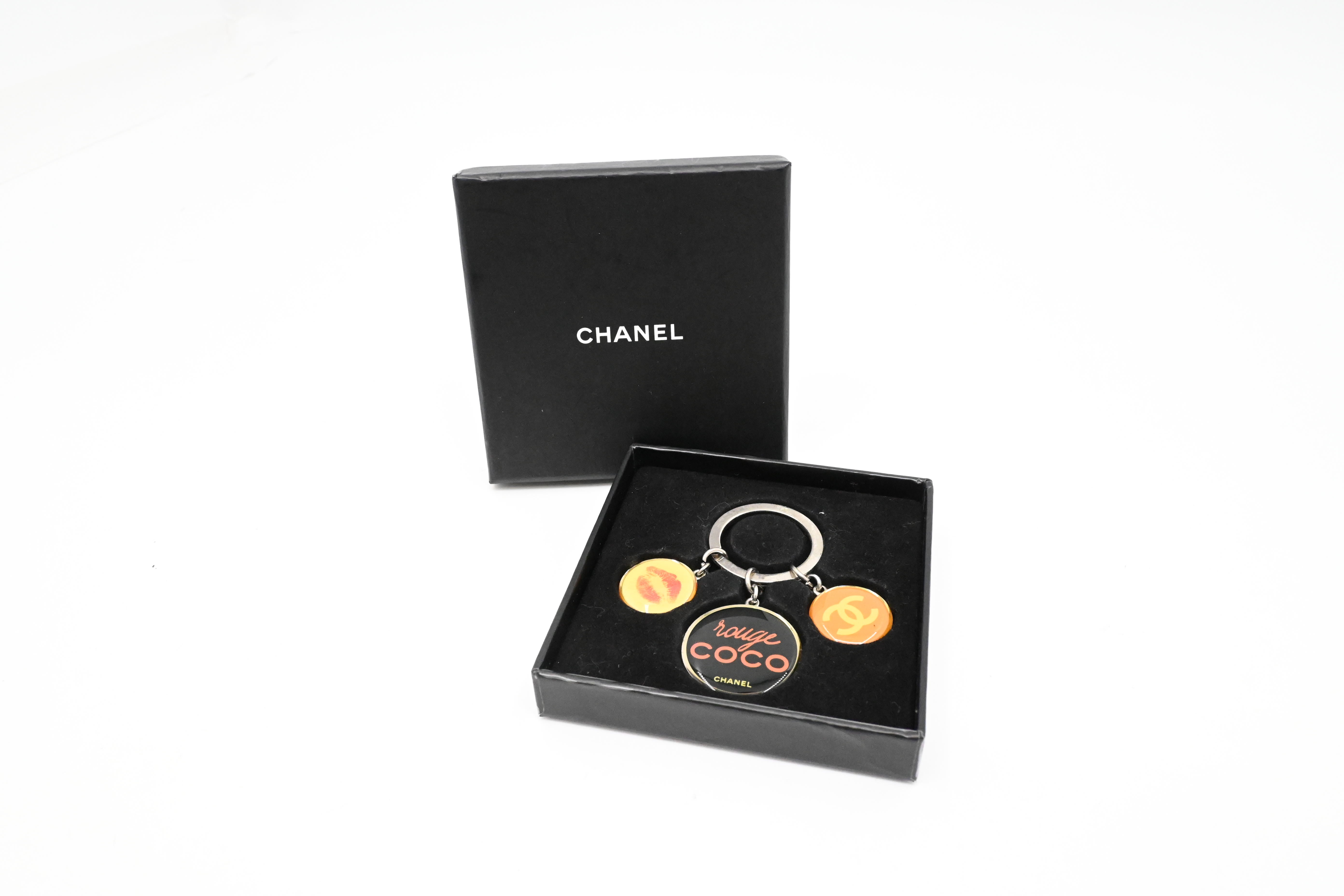 Chanel Rouge Coco Key Ring